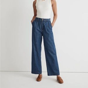 Madewell Harlow Wide Leg Baggy Jeans